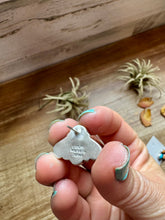 Stud Earrings – Orange Spiny & Turquoise (Stamped Marcella James)