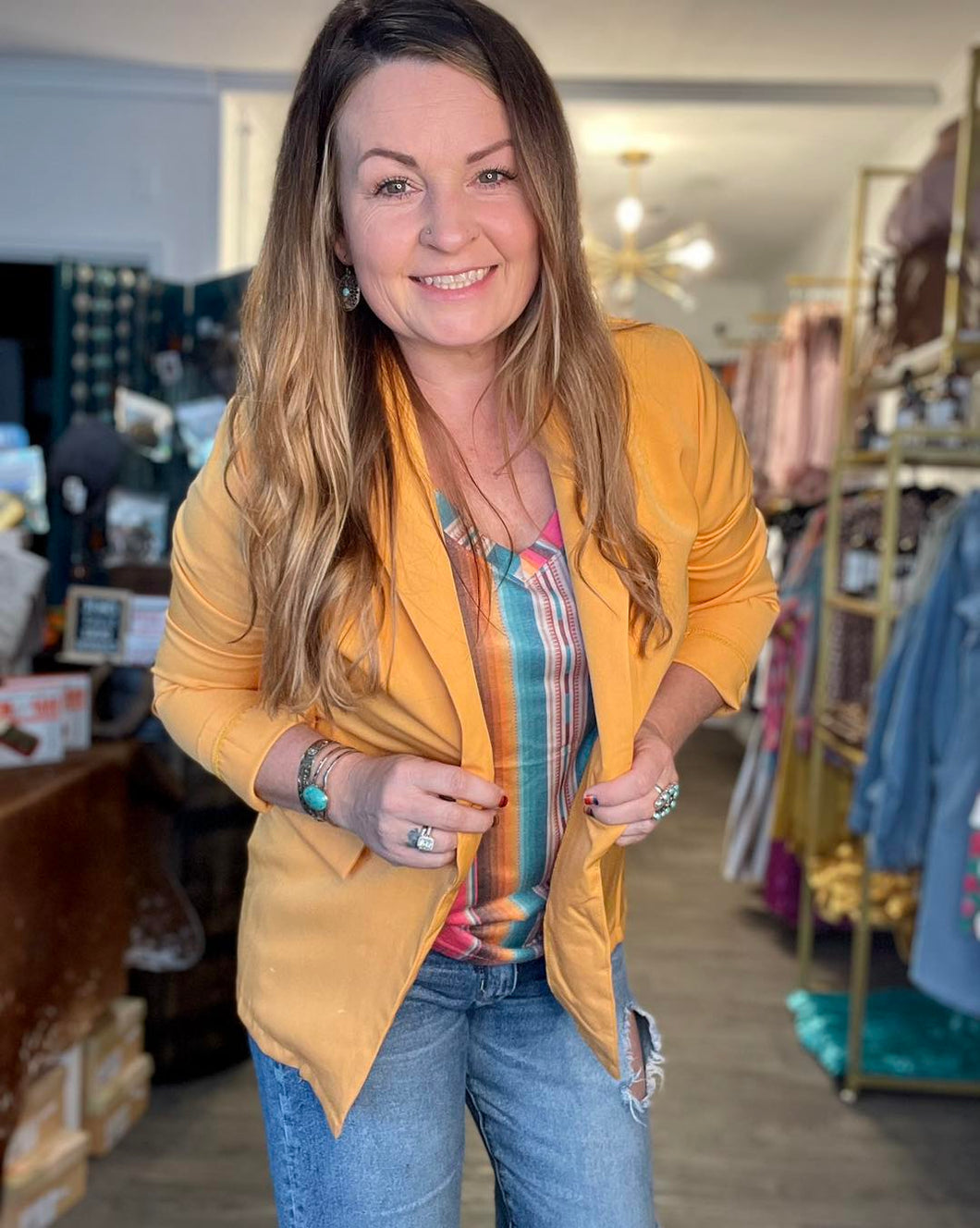 Summer Blazer Blouse