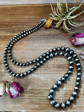 NFR Collection Necklace – Graduated Sterling Silver Pearls 6mm to 16mm – 45"