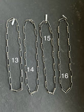 Sterling Silver Medicine Man Eye Paperclip Chain – 18”
