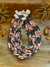 17-Inch Sterling Silver Pearl & Spiny Oyster Necklace