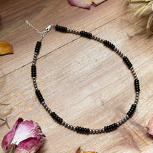 Sterling Silver Pearl & Black Onyx Necklace – 16”