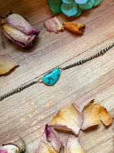Sterling Silver & Turquoise Choker – 13” + Extender – Handmade In-House by The Bijoux FAB