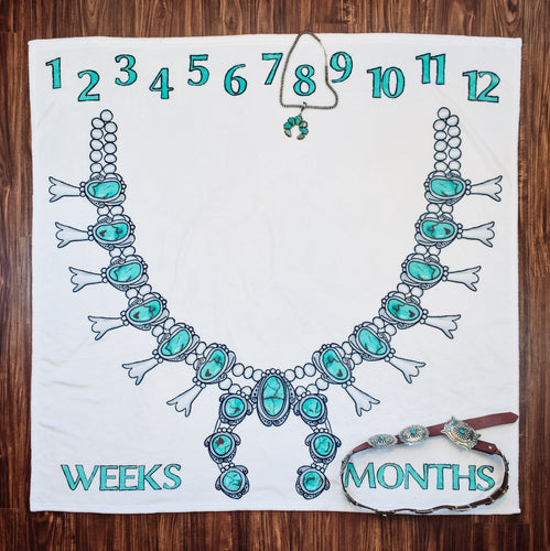 Ranchy Milestone Blanket