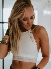 Light Of The Moon Crochet Trim Bralette