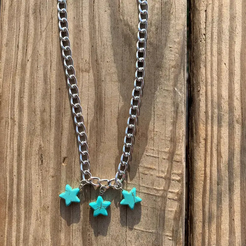 Cosmic Stars Chain Necklace